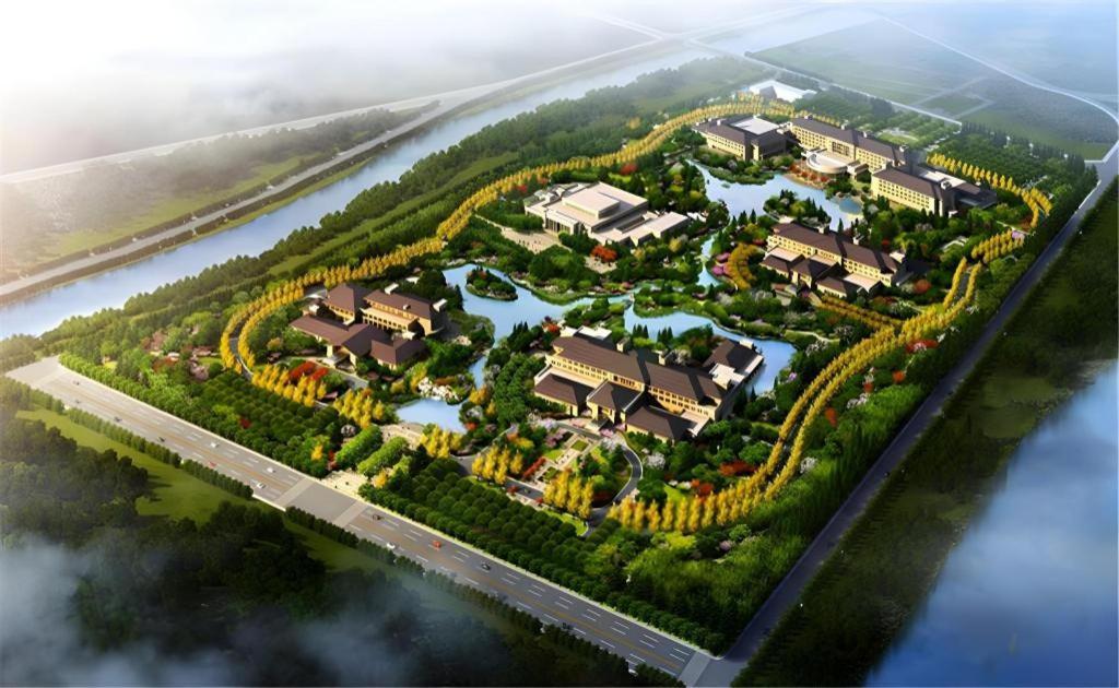 Linyi Blue Horizon International Hotel Yi He Exteriör bild