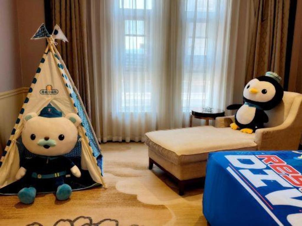 Linyi Blue Horizon International Hotel Yi He Exteriör bild